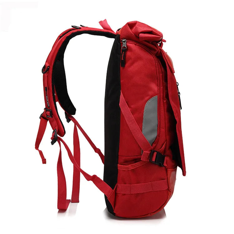 Mochila Ejecutiva OZUKO – Resistente al Agua con Compartimento para Portátil y Calzado