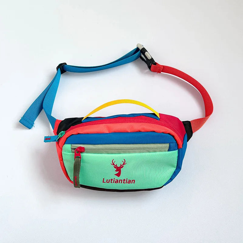 Riñonera Nylon con Letras – Diseño Box Compacto Urbano