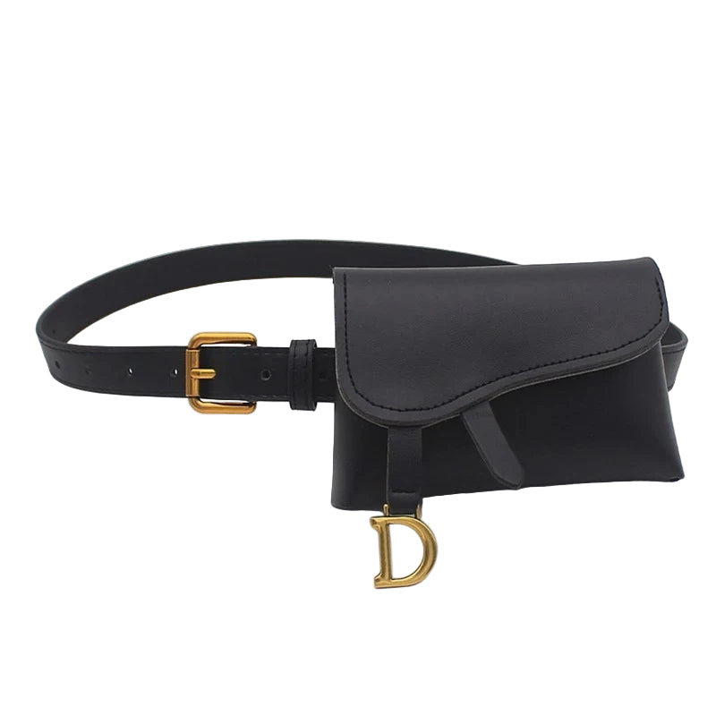 Riñonera Premium PU – Bolso de Cintura Multifuncional Compacto