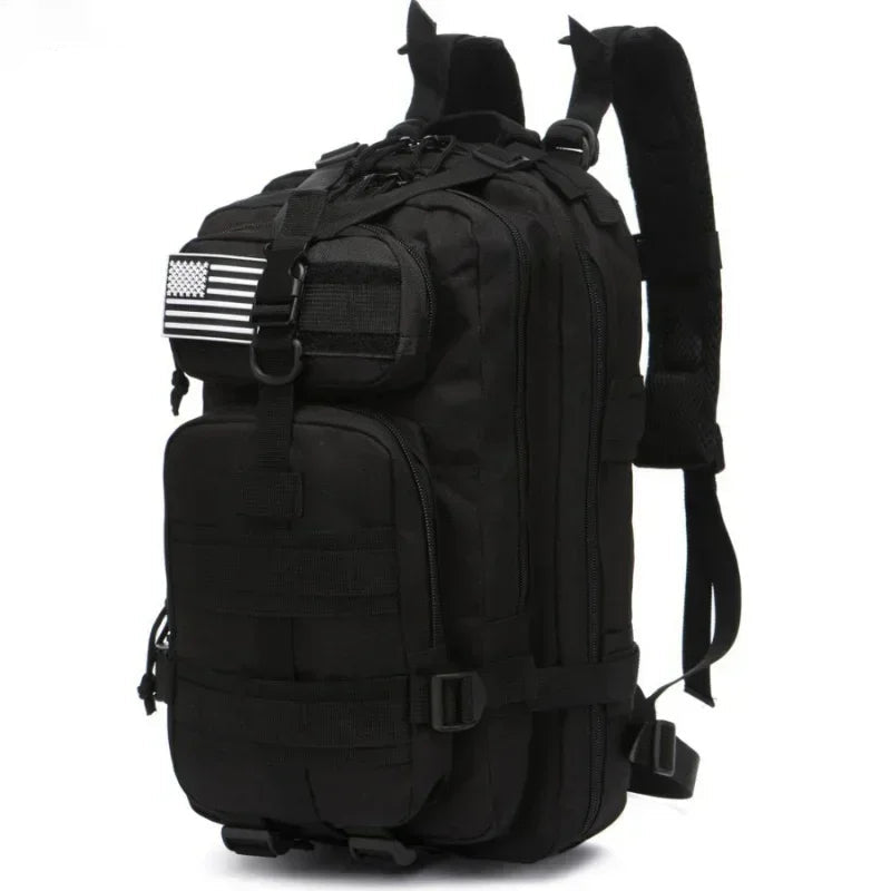 Mochila Táctica Compacta de 25L | Elegancia en Negro Mate