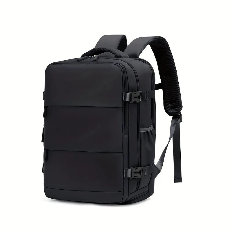 Mochila de Viaje Black Pro – Antirrobo, Impermeable y con Compartimento para Calzado