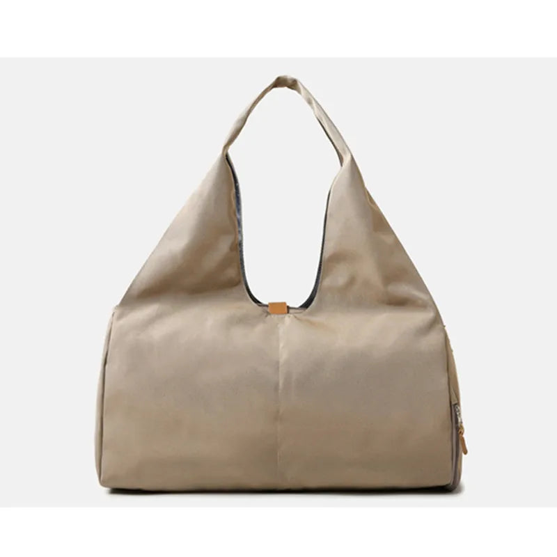 Bolsa de Deporte Premium con Compartimento para Calzado – Color Caqui