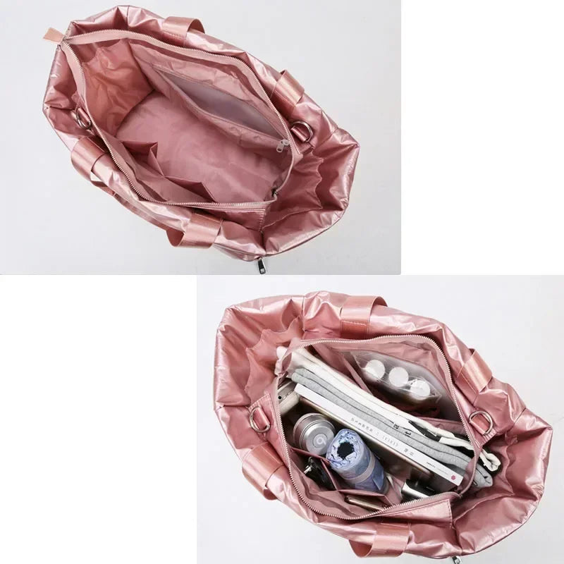 Bolsa de Deporte Gran Capacidad en Rosa – Unisex