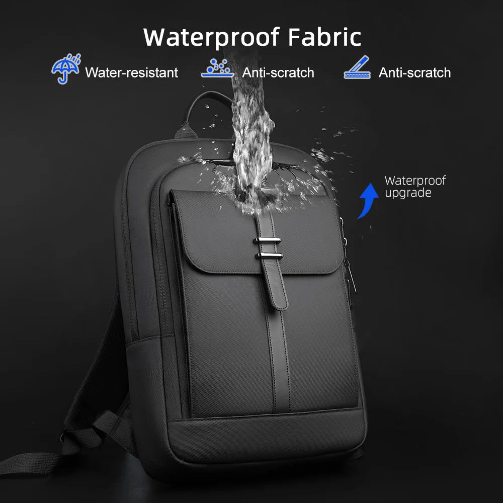 Mochila Business Impermeable Slim para Portátil 15,6” – Ligera y Antirrobo