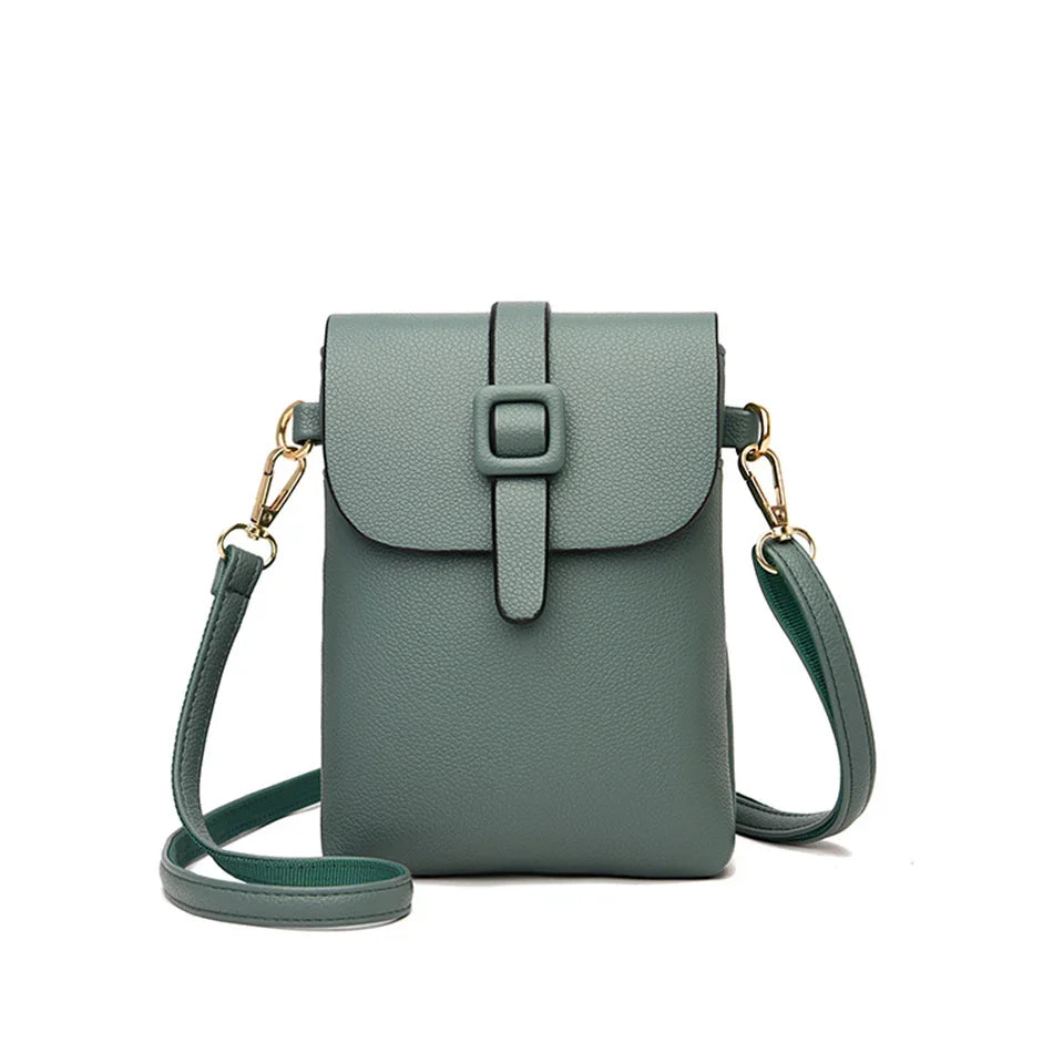 Bolso de Hombro Verde Mint: Estilo Flap Moderno y Tendencia Casual