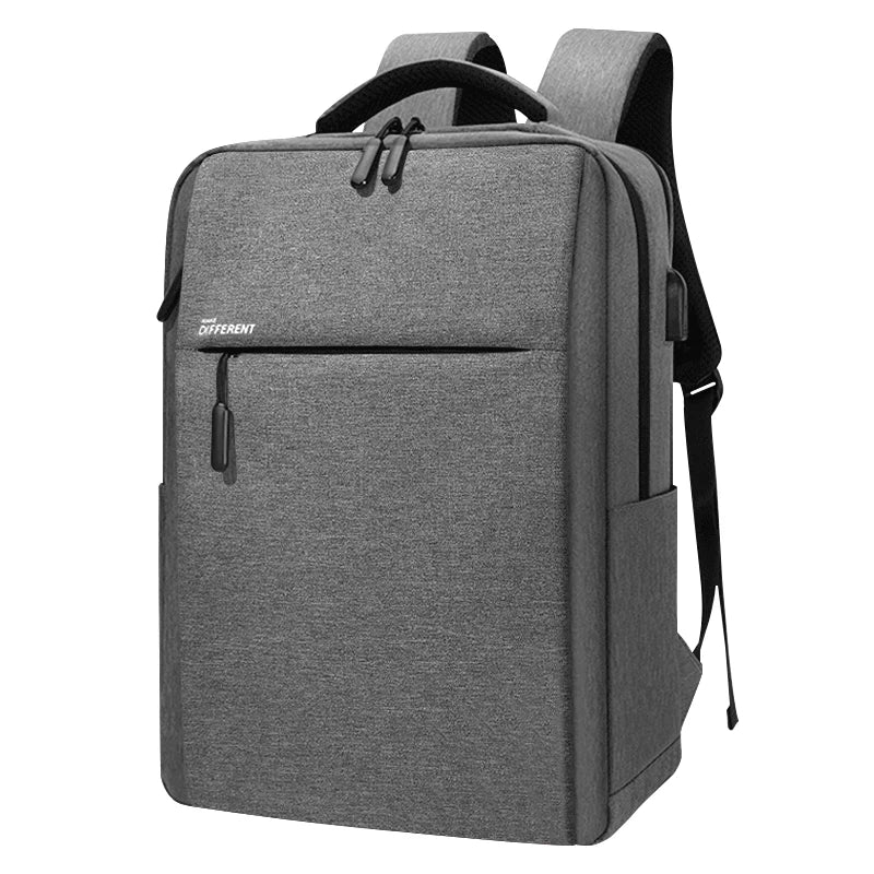 Mochila Taikesen Gris Oscuro – Lona de Alta Densidad y Seguridad Antirrobo