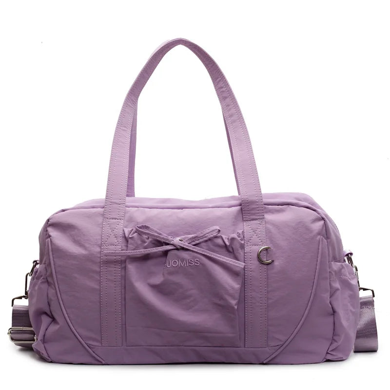 Bolsa de Deporte y Viaje Lila de Alta Capacidad – Unisex