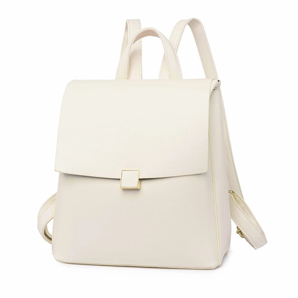 Mochila de Cuero Sintético para Mujer – Elegancia y Funcionalidad