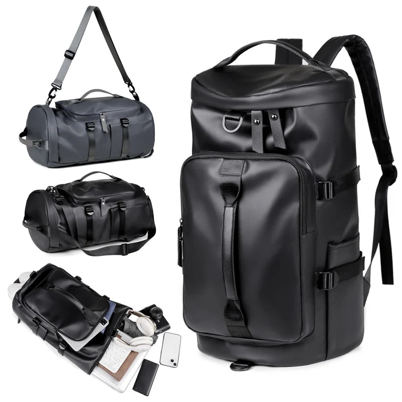 Mochila de Viaje Plegable y Expandible de Oxford – Compacta, Inteligente y Versátil