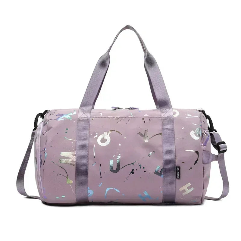 Bolsa Deportiva con Estampado Urbano – Estilo Fitness y Viaje