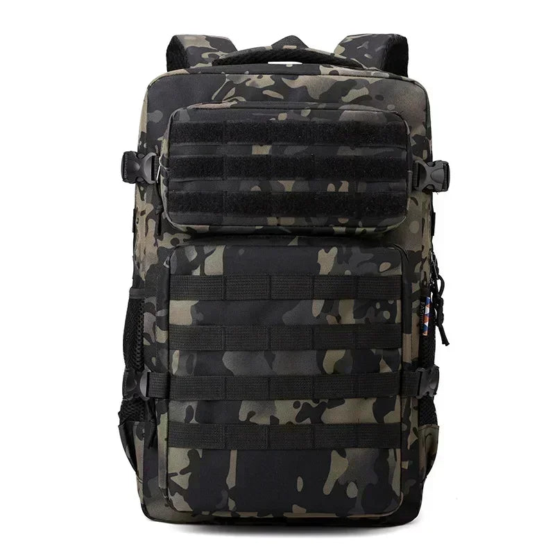 Mochila Táctica Outdoor de Gran Capacidad 35–45L – Resistencia Total y Organización Inteligente