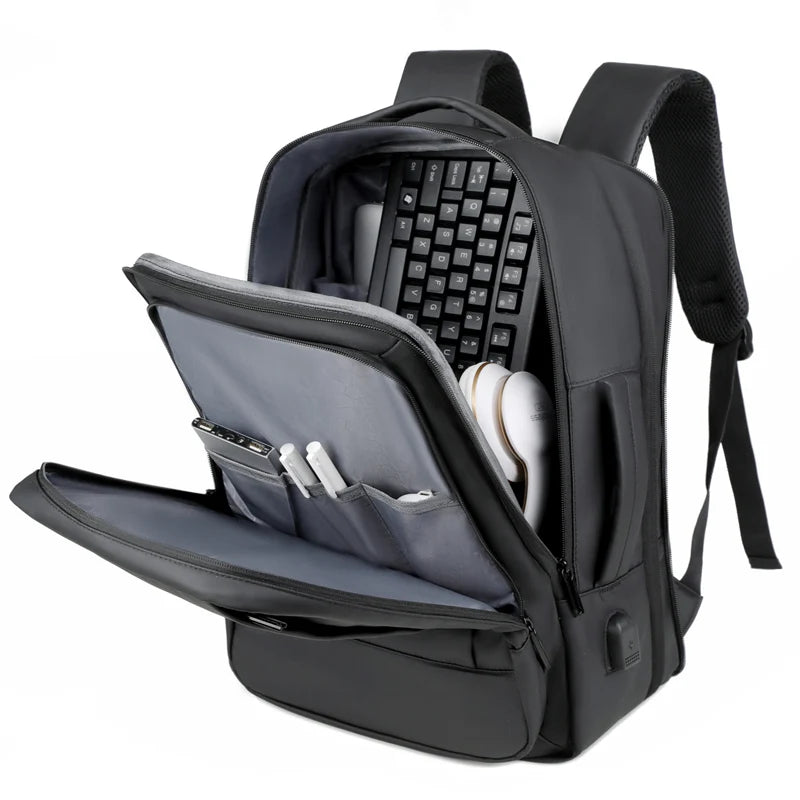 Mochila Trekking 50L Unisex Impermeable – Gran Capacidad con USB