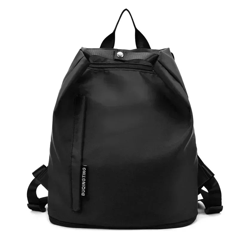 Bolsa de Deporte con Apertura Amplia – Negro Clásico