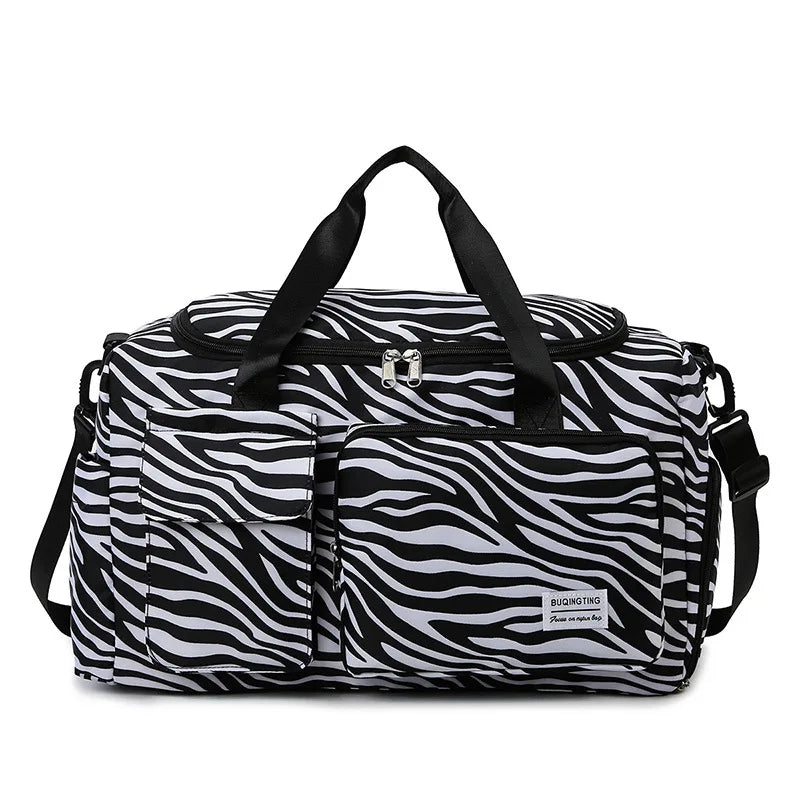 Bolsa de Viaje Leopardo para Mujer – Estilo Salvaje y Gran Capacidad