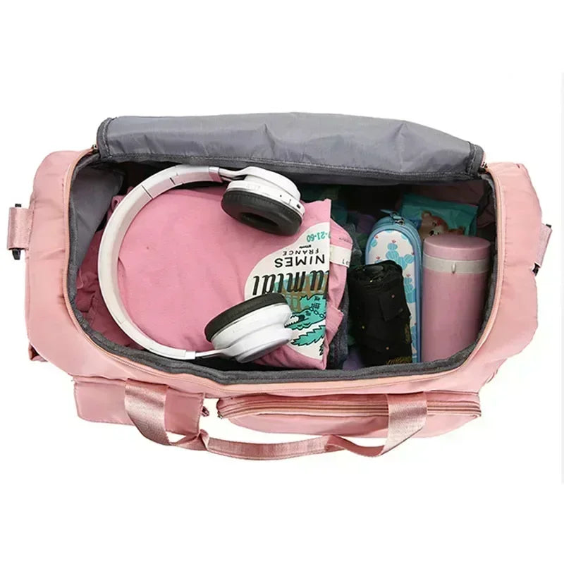 Bolsa de Viaje y Fitness Unisex 35 L – Impermeable, Ligera y Apta para Cabina