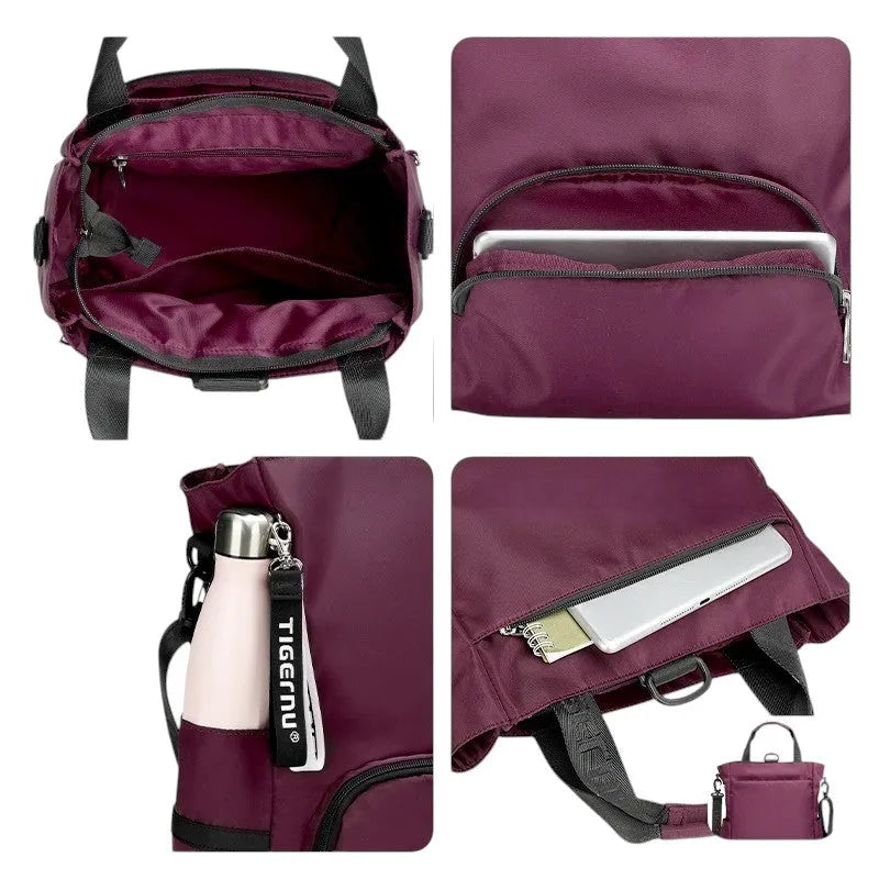 Mochila Fashion de Nylon Ligera – Estilo y Versatilidad para tu Día